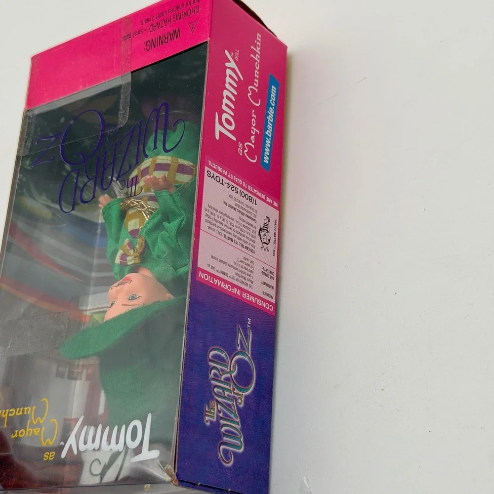 Mattel 1999 Wizard of Oz Tommy as Mayor Munchkin Doll 25817 New In Box